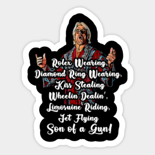 Ric Flair Stickers Teepublic