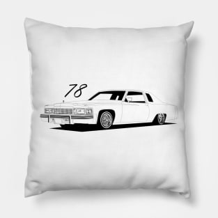 78 Cadillac Pillow
