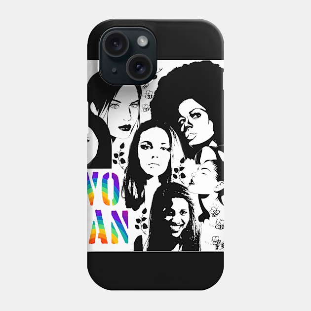 Women's Pride Feminist Strong Female Design Phone Case by Girl Gang Leader