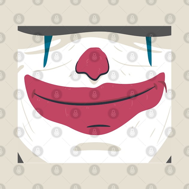 Clown Mask Face Mask by Lionstar