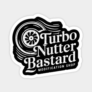 Turbo Nutter Bastard Modification Shop - Car Mods Magnet