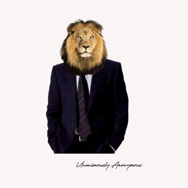 Lion In A Suit by UnanimouslyAnonymous