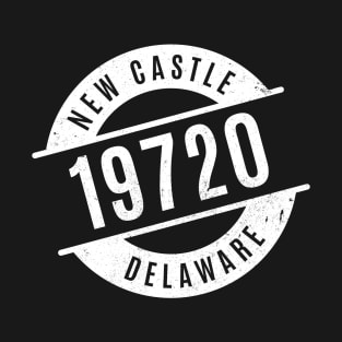 New Castle Delaware 19720 Zip Code T-Shirt