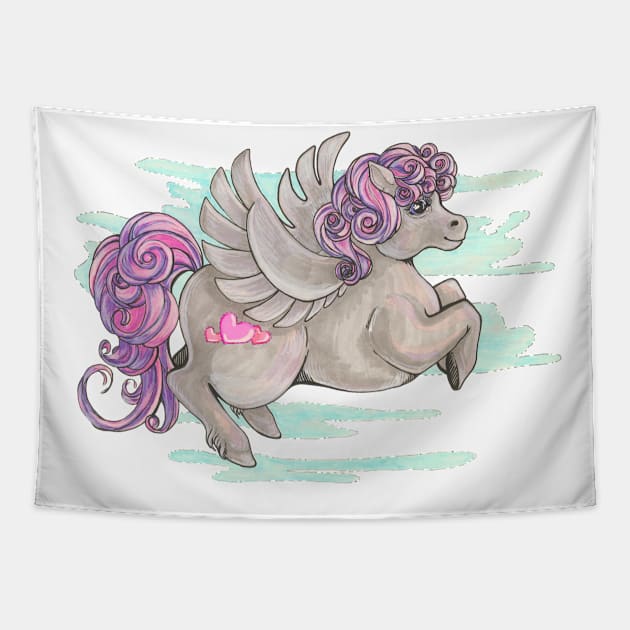 Pony Tapestry by bigdipper