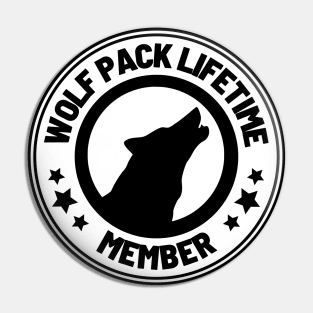 Wolf Pack Lifetime Membership Pin