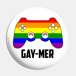 Gay-mer Gay Gamer game controller Pin