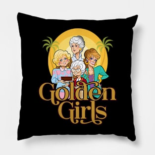 Golden Girls Retro Sunny Time Pillow