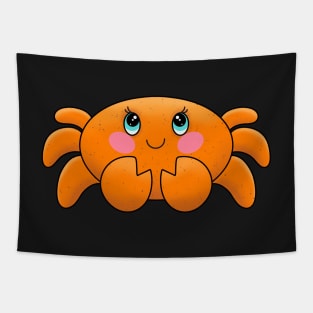 Happy Crab Tapestry