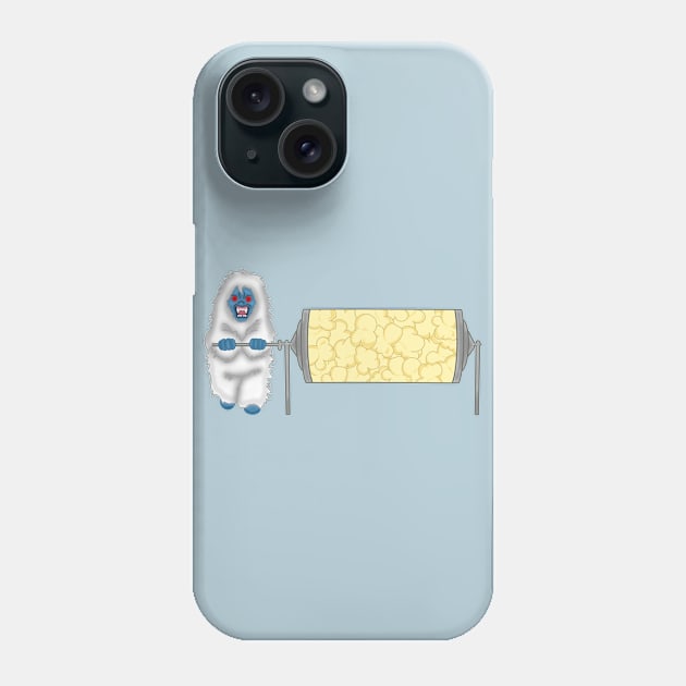 Yeti Popcorn Turner Phone Case by meggbugs