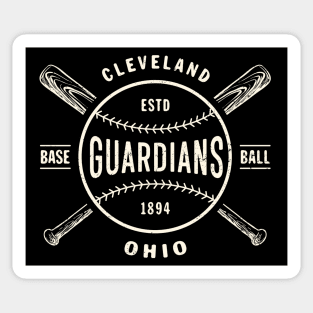  PatchOps Chad Medema Original Art Cleveland Baseball Wahoo  GTFOH Guardians Vinyl Decal Sticker : Sports & Outdoors