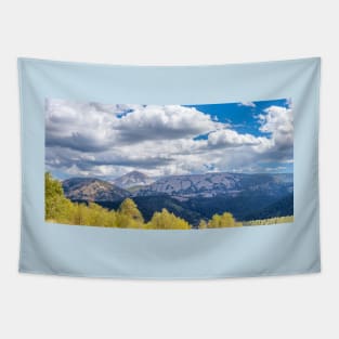 Spanish Peaks Country Colorado Panorama Tapestry