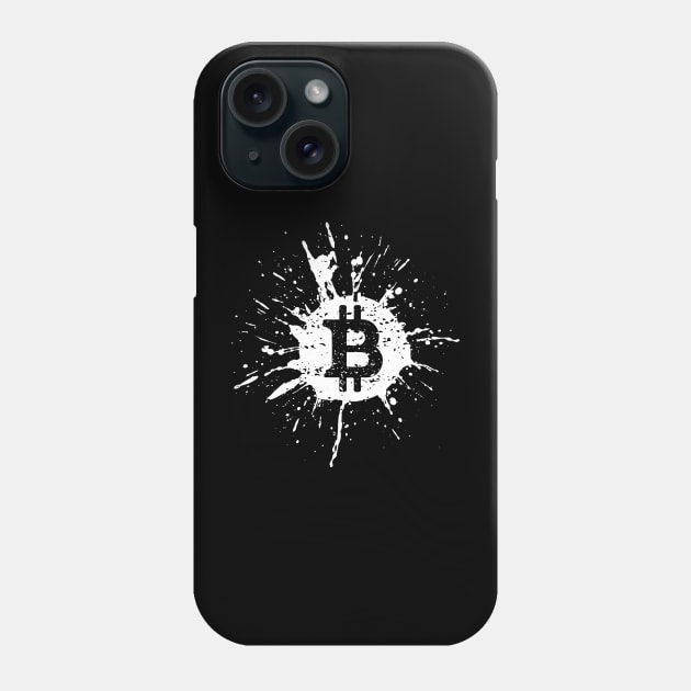 Bitcoin' Cool Cryptocurrency Bitcoin Phone Case by ourwackyhome