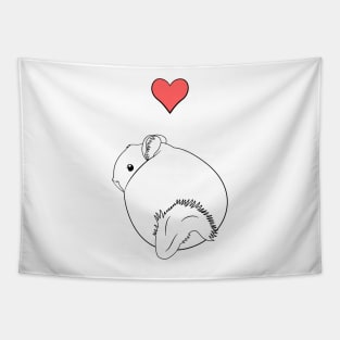 Love Chinchilla Tapestry