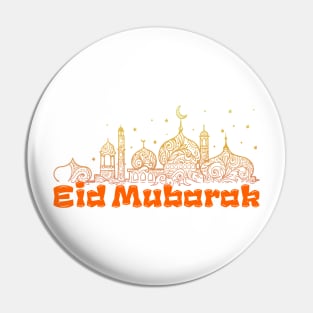 Eid Mubarak Design , Muslims Eid, Islamic Eid Pin