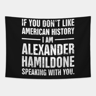 Funny American History Teacher Design Tapestry