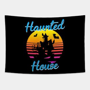 Haunted House Tapestry