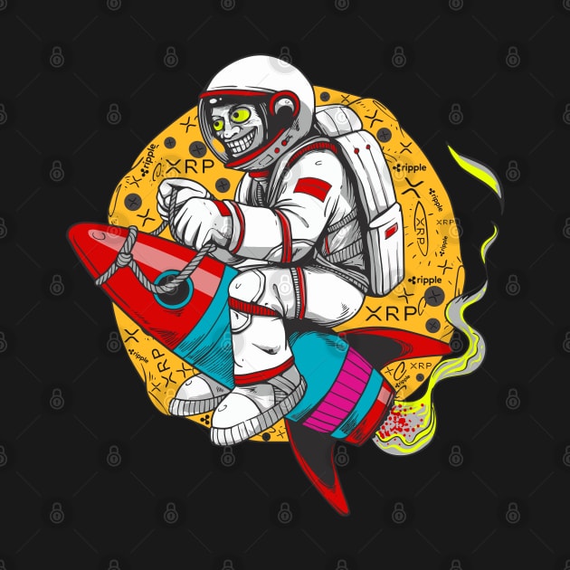 Crypto Astronaut by NB-Art