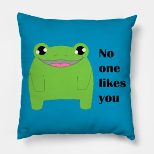 Toxic toad Pillow