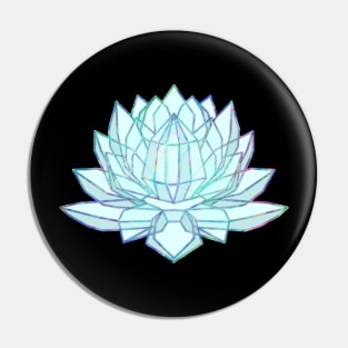 Flower Crystal Pin