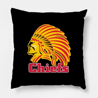 Exeter Chiefs Rugby Mascot Logo Pillow