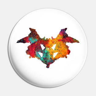 Rorschach inkblot test Pin