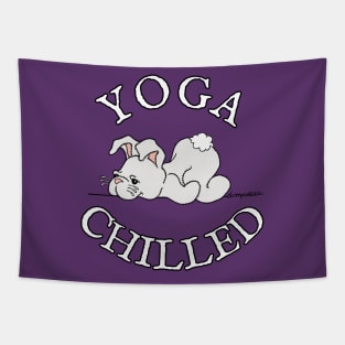 YOGA CHILLED Tapestry