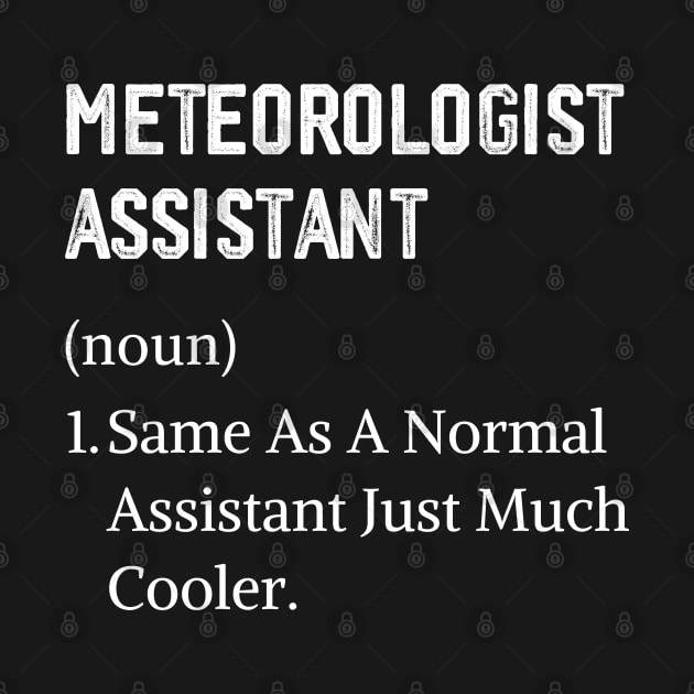 Meteorology Job Title Profession Worker by Printopedy