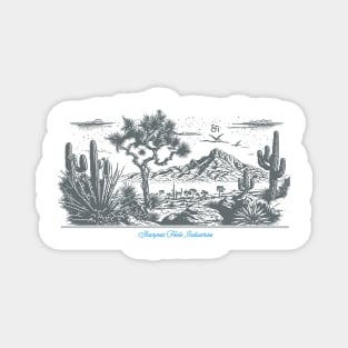 Desert Landscape Magnet