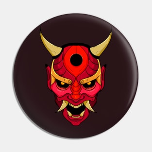 The Face Of The Devil Pin