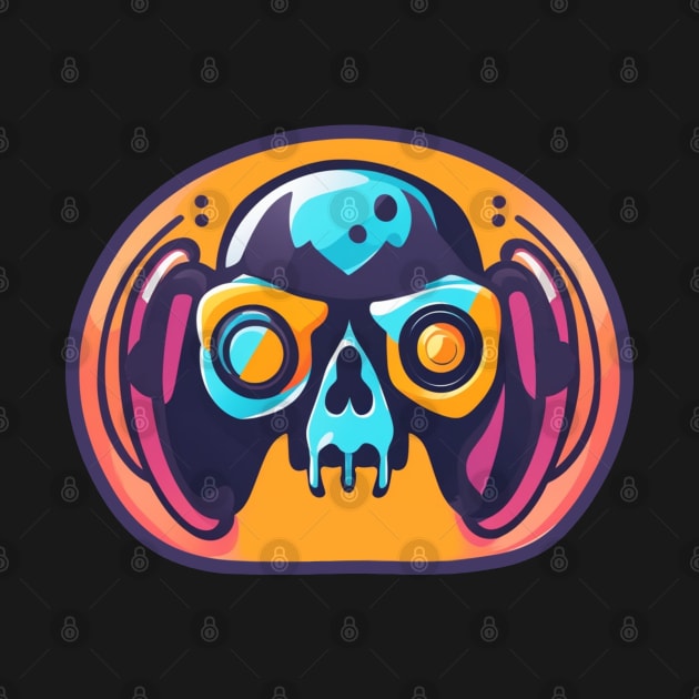 Trippy Skull by Gamers Gear