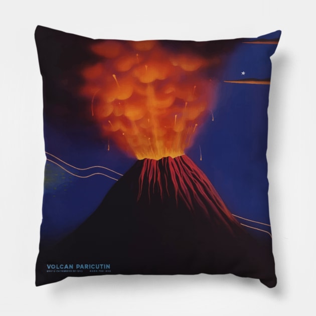 Mexico Volcano Pillow by Yaelledark