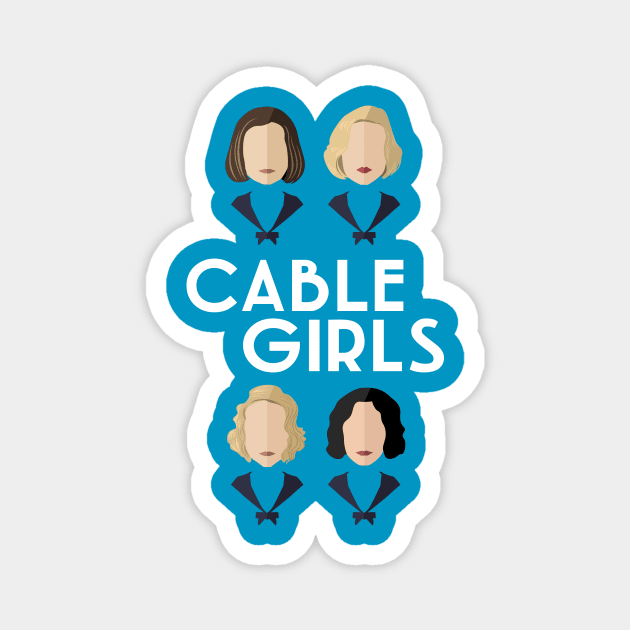 Cable girls Magnet by atizadorgris