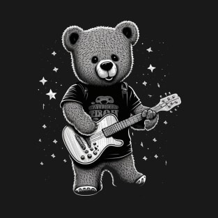 Bear Playing a Guitar T-Shirt