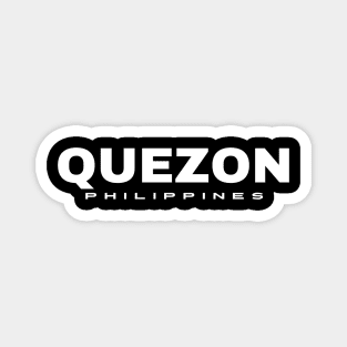 Quezon Philippines Magnet