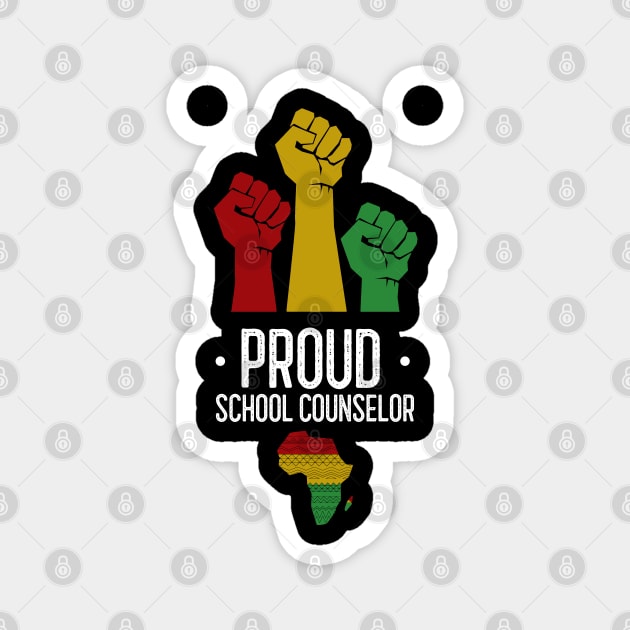 Proud School Counselor Magnet by Pixel Threads 