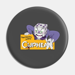 Cuphead vs King Dice Pin