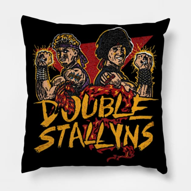 Double Stallyns Pillow by Brianmakeathing