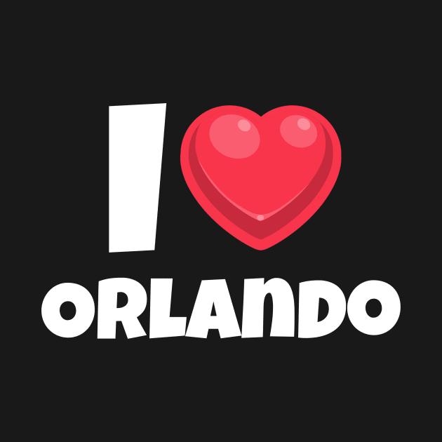 I love Orlando by Insert Place Here