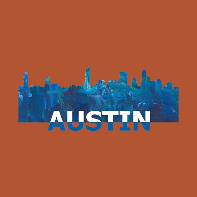 Austin Skyline by artshop77