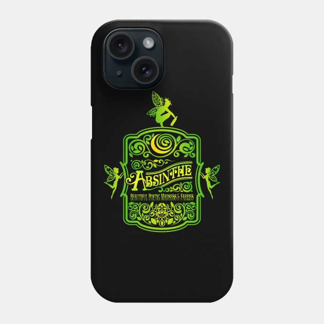 Absinthe Lovers Phone Case by DrPeper