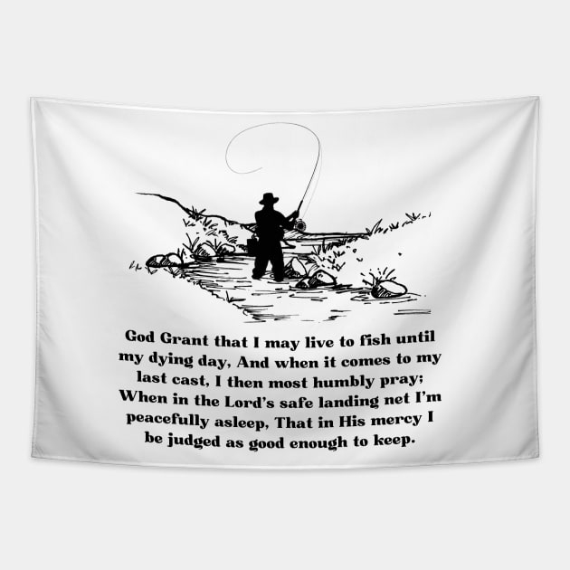 Fishing Shirt Fishing Gift for Dad Fishing Tshirt Fisherman Gift Men's Fishing Shirt Fly Fishing Shirt Funny Fishing Shirt Fathers Day Gift Tapestry by HoosierDaddy