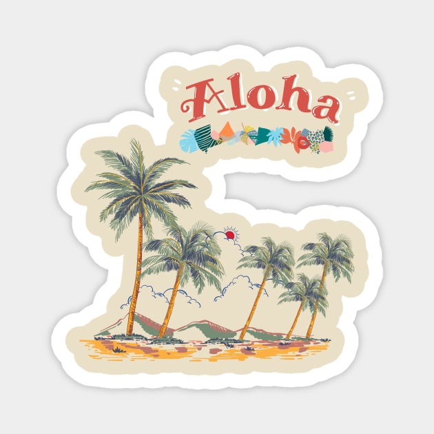 Aloha Magnet by Benjamin Customs