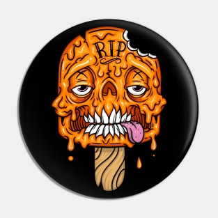 Tombstone Creamsicle - Orange Pin