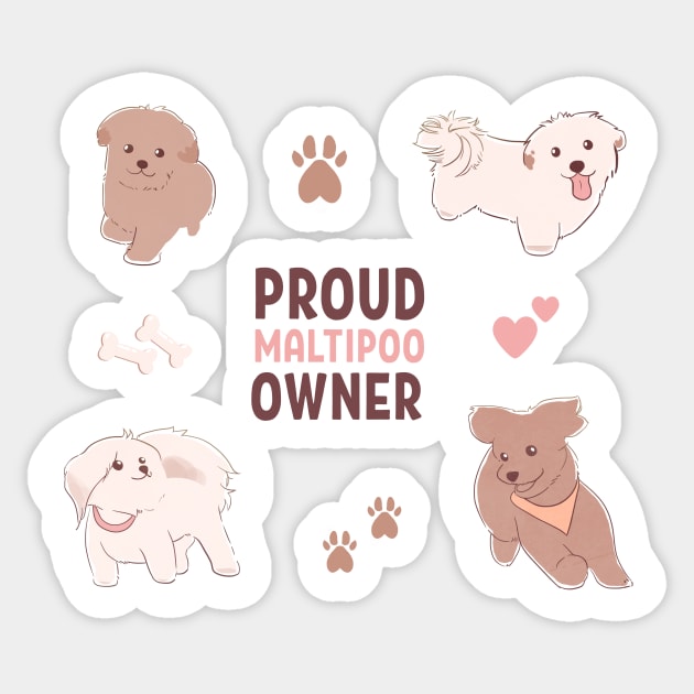 Adopt Me Dog with Bone Sticker - Sticker Mania