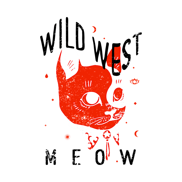 Wild West Cat by luckydream