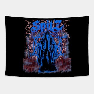 Spitz hooded phantom Tapestry