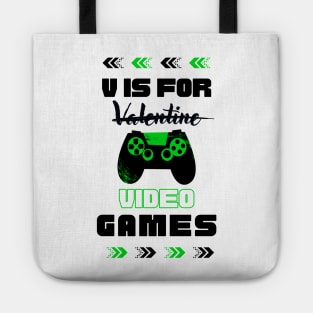V Is For Video Games - Valentine's Day 2023 Wonderful Tote