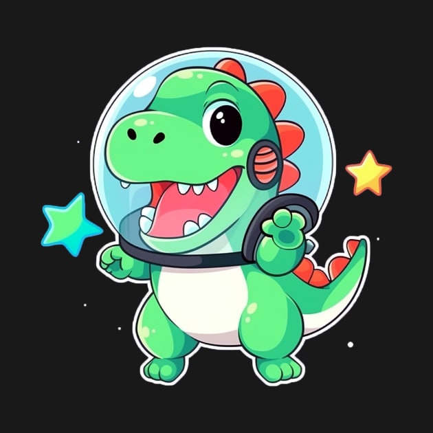 space dino by Ninja banana