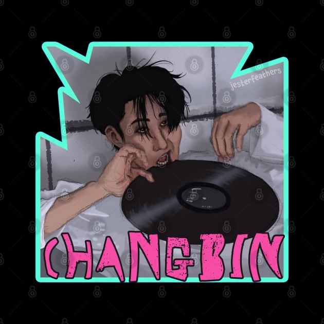 Stray Kids Changbin 樂-STAR (ROCK-STAR) Grunge Promo by jesterfeathers