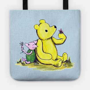 Winnie the Pooh and Piglet Tote